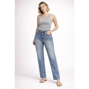 Frye Women’s Straight Leg Jeans Size 12 Medium Wash Denim 29” Inseam